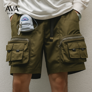 Outdoor-Shorts mit mehreren Taschen